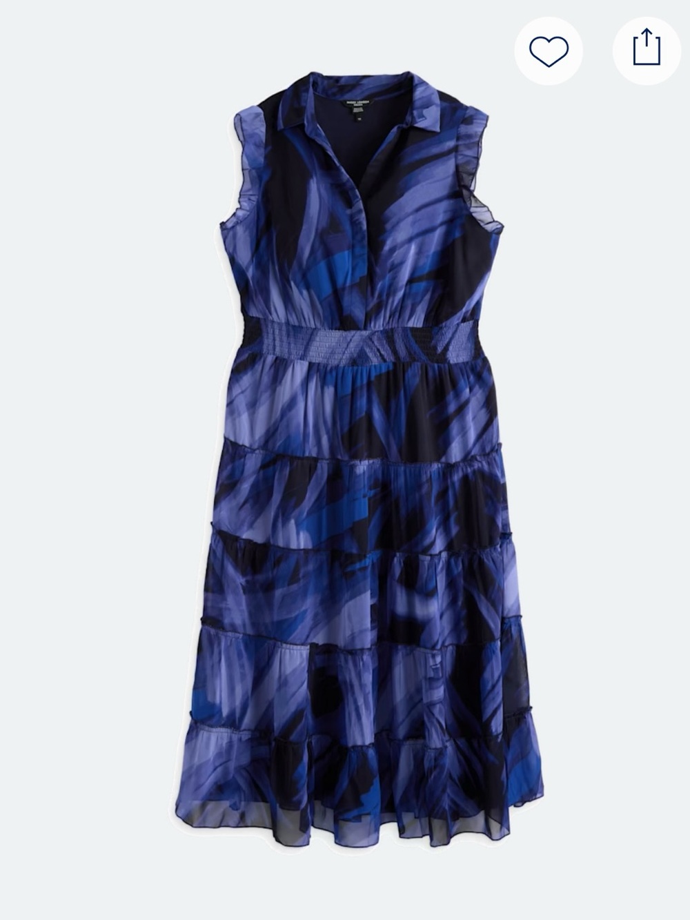 Maggy London Brooks Flutter Sleeve Maxi Dress Size 1X NWT